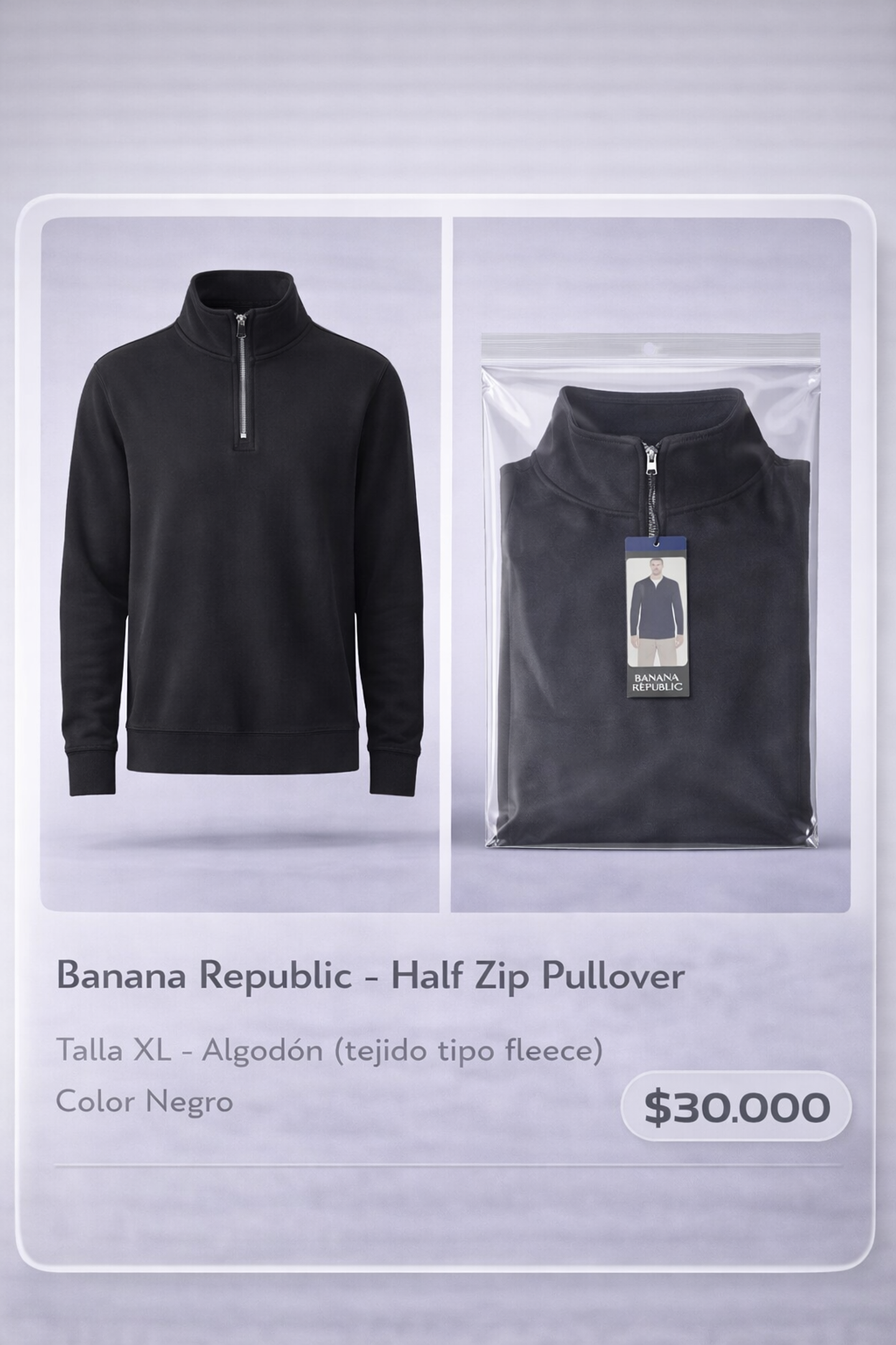 Polerón Banana Republic Talla XL 1
