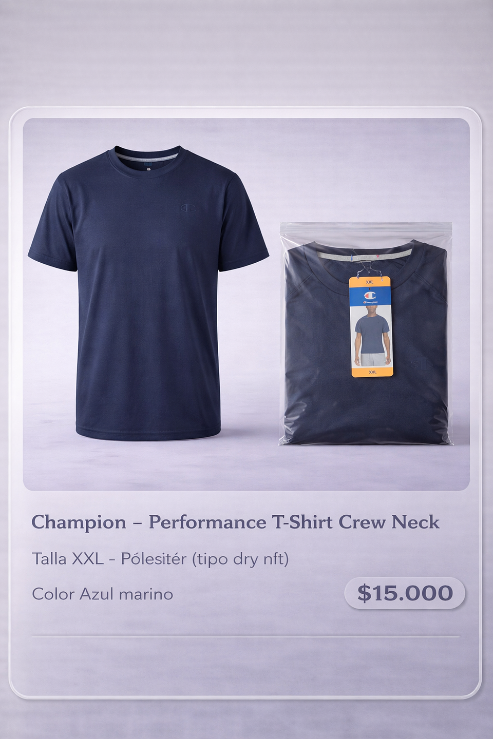 Polera Champion Talla XXL 1