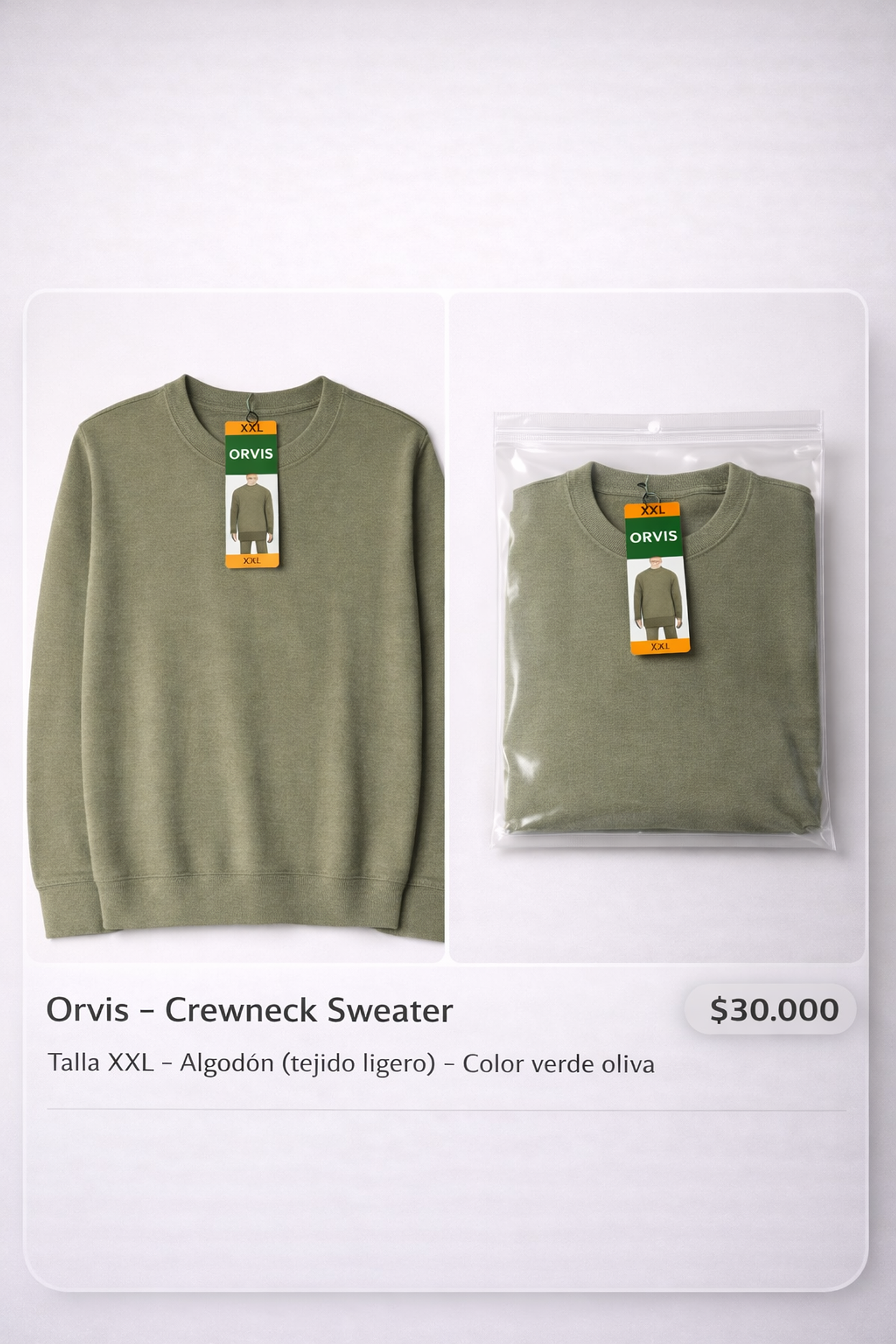 Sweater Orvis Talla XXL 1