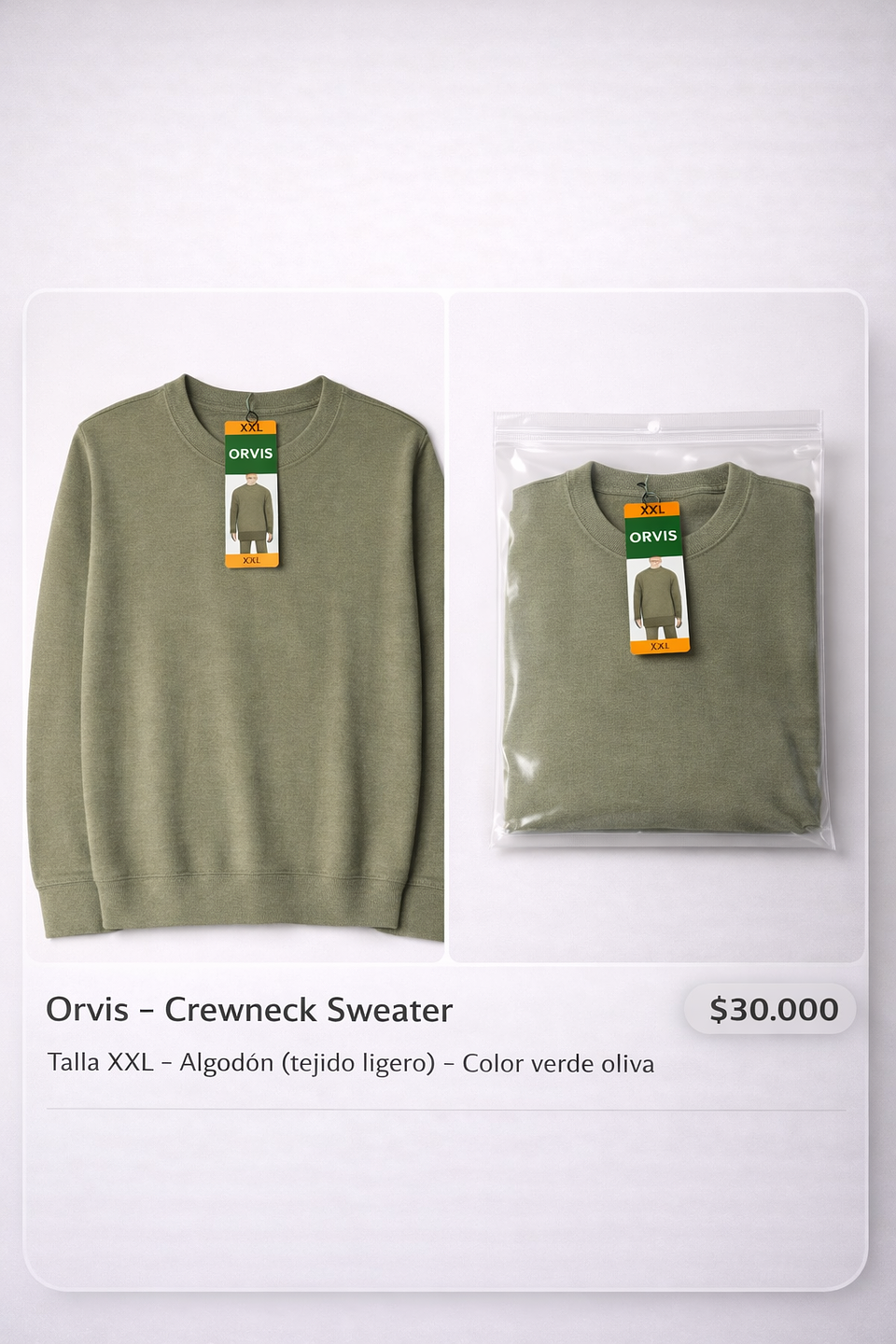 Sweater Orvis Talla XXL 1