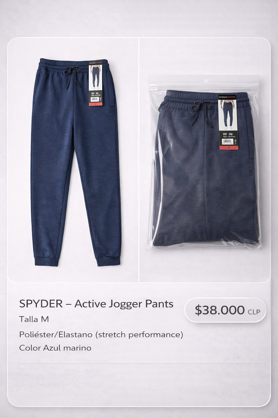 Pantalón Buzo Spyder Talla M 1