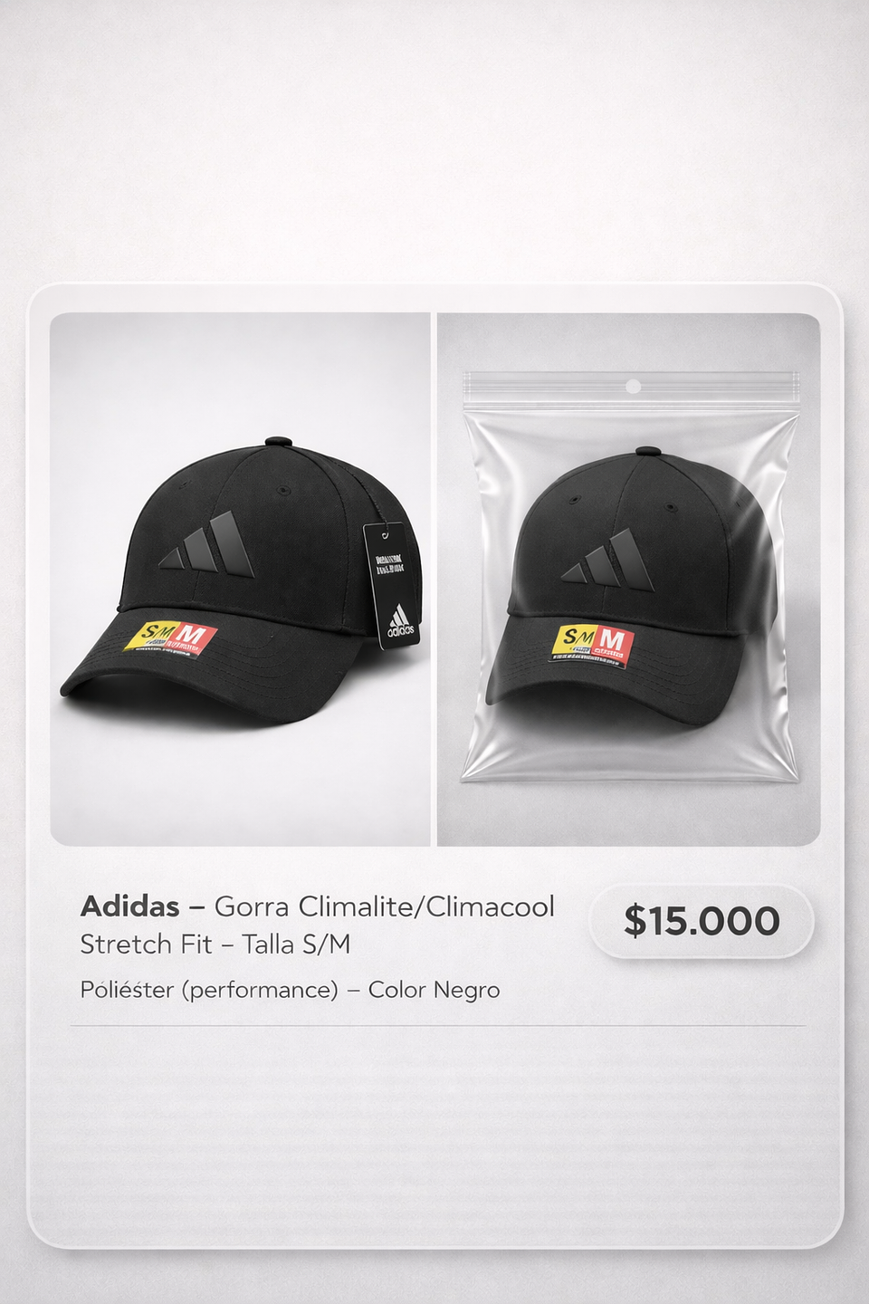 Gorra Adidas Talla S/M 1