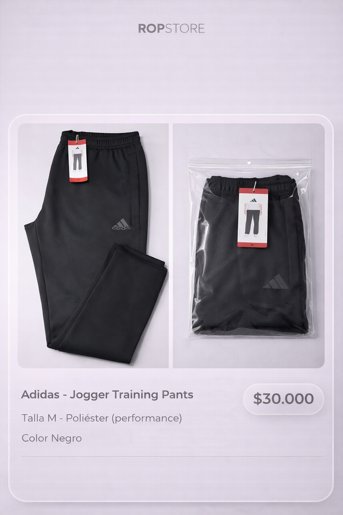 Pantalón Buzo Adidas Talla M 1