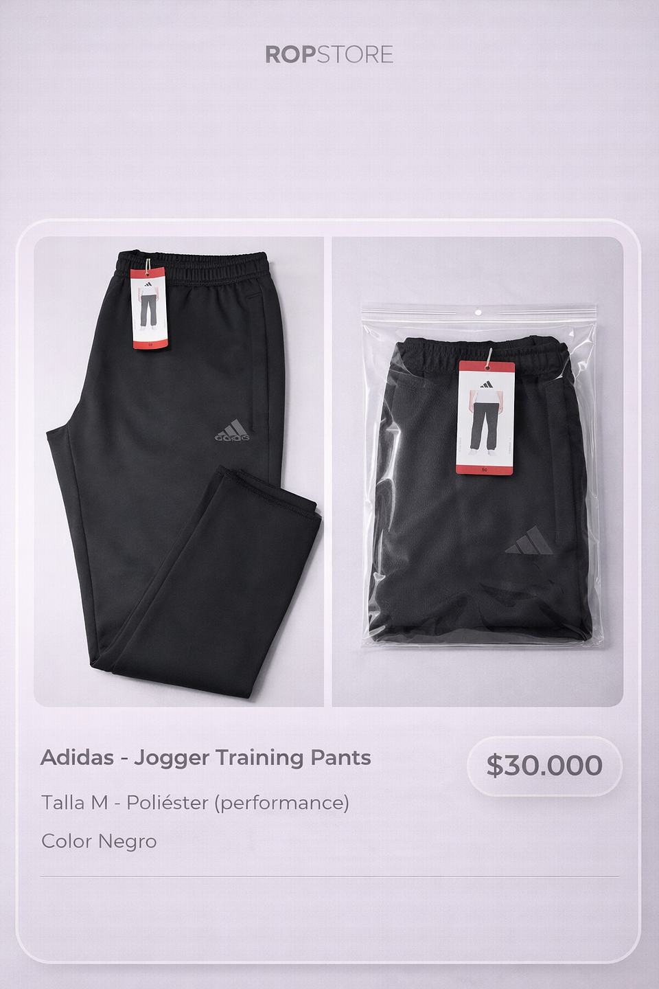Pantalón Buzo Adidas Talla M 1