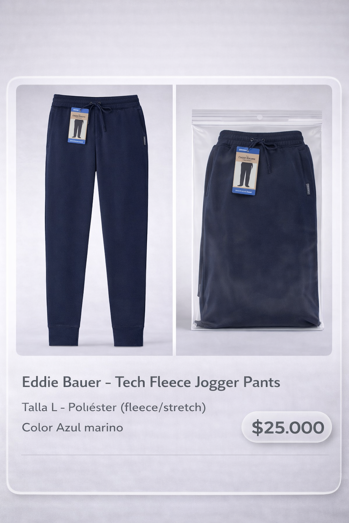 Pantalón Buzo Eddie Bauer Talla L 1
