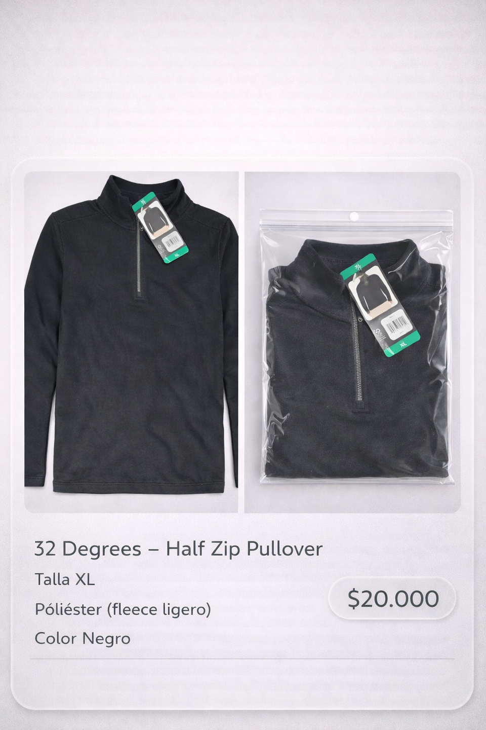 Pulóver 32 Degrees Talla XL 1