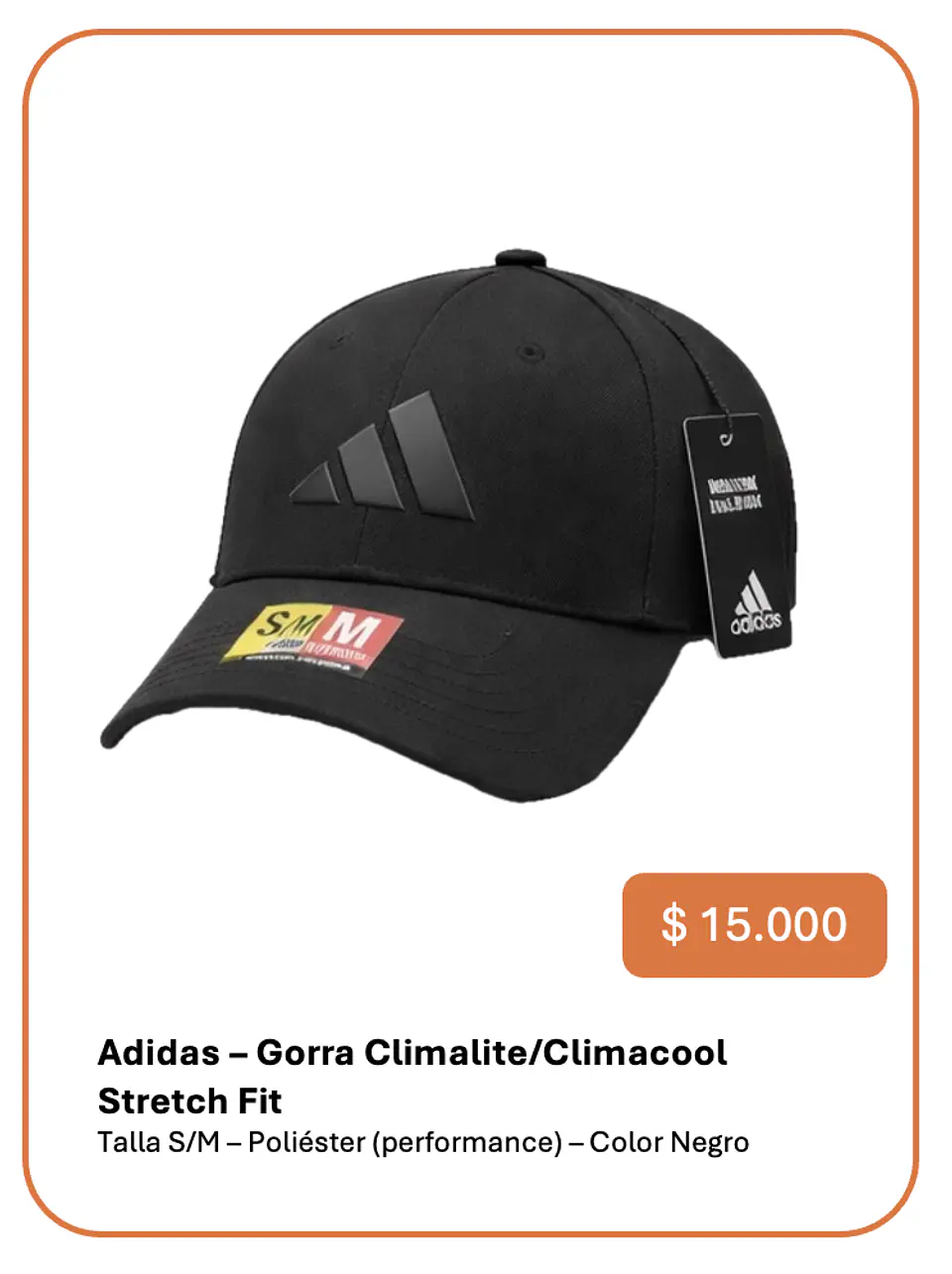 Gorra Adidas Talla S/M 1