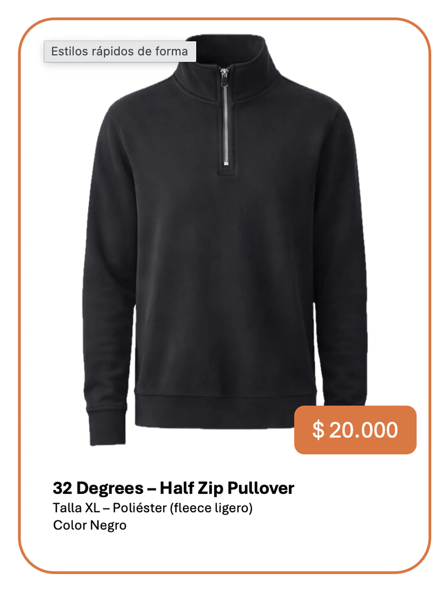 Pulóver 32 Degrees Talla XL 1