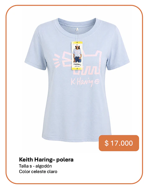 Polera Keith Haring Talla S