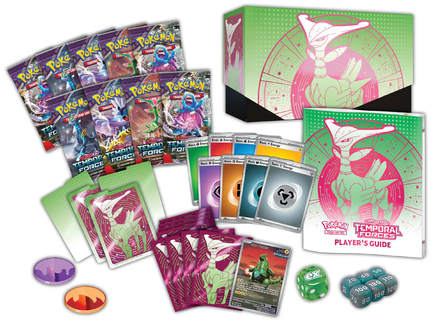 Temporal Forces Elite Trainer Box (Iron Leaves) - ETB 2