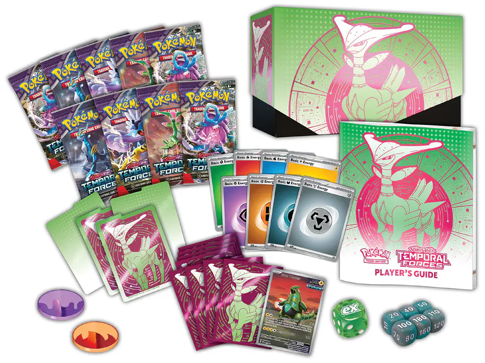 Temporal Forces Elite Trainer Box (Iron Leaves) - ETB 2