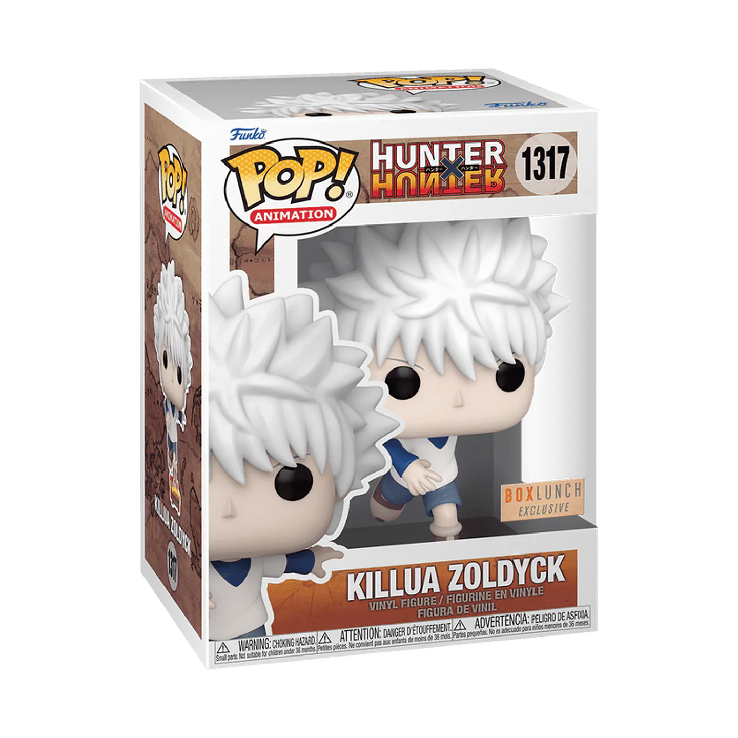 Killua Zoldyck With Skateboard #1317 - POP! (Special Edition) Animation Hunter x Hunter 2