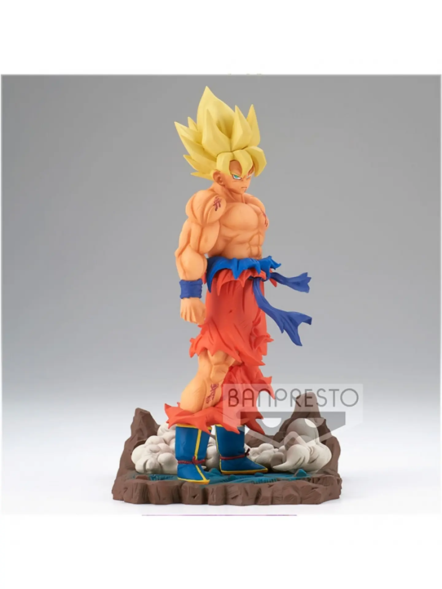 Figura Dragon Ball Z - Son Goku Super Saiyan - Banpresto 4