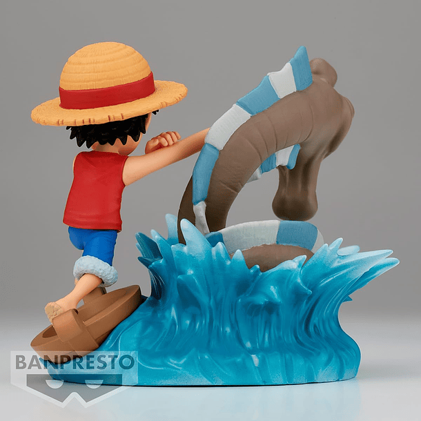 One Piece World Collectable Luffy VS Local Sea Monster - Banpresto 3