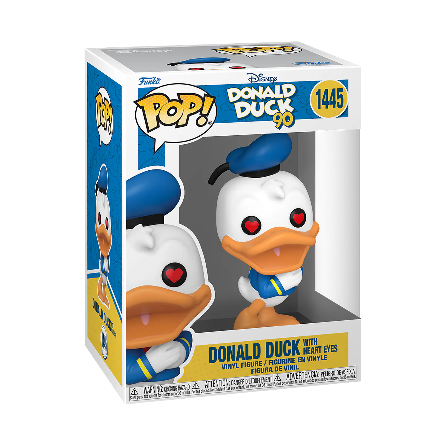 Donald Duck 90th With Heart Eyes #1445 - POP! Disney 2