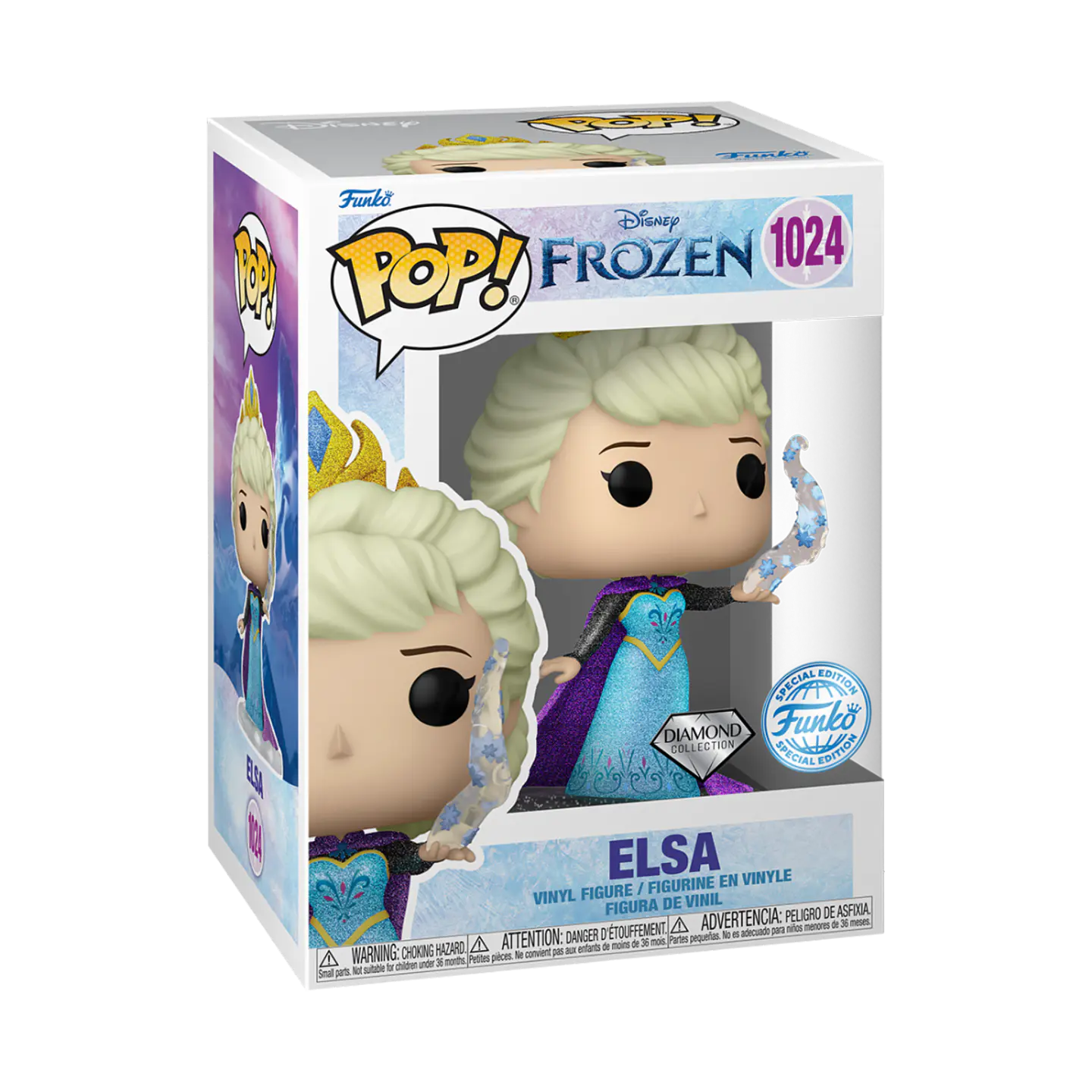 Elsa #1024 - Funko POP! (DIAMOND) Disney Frozen 2