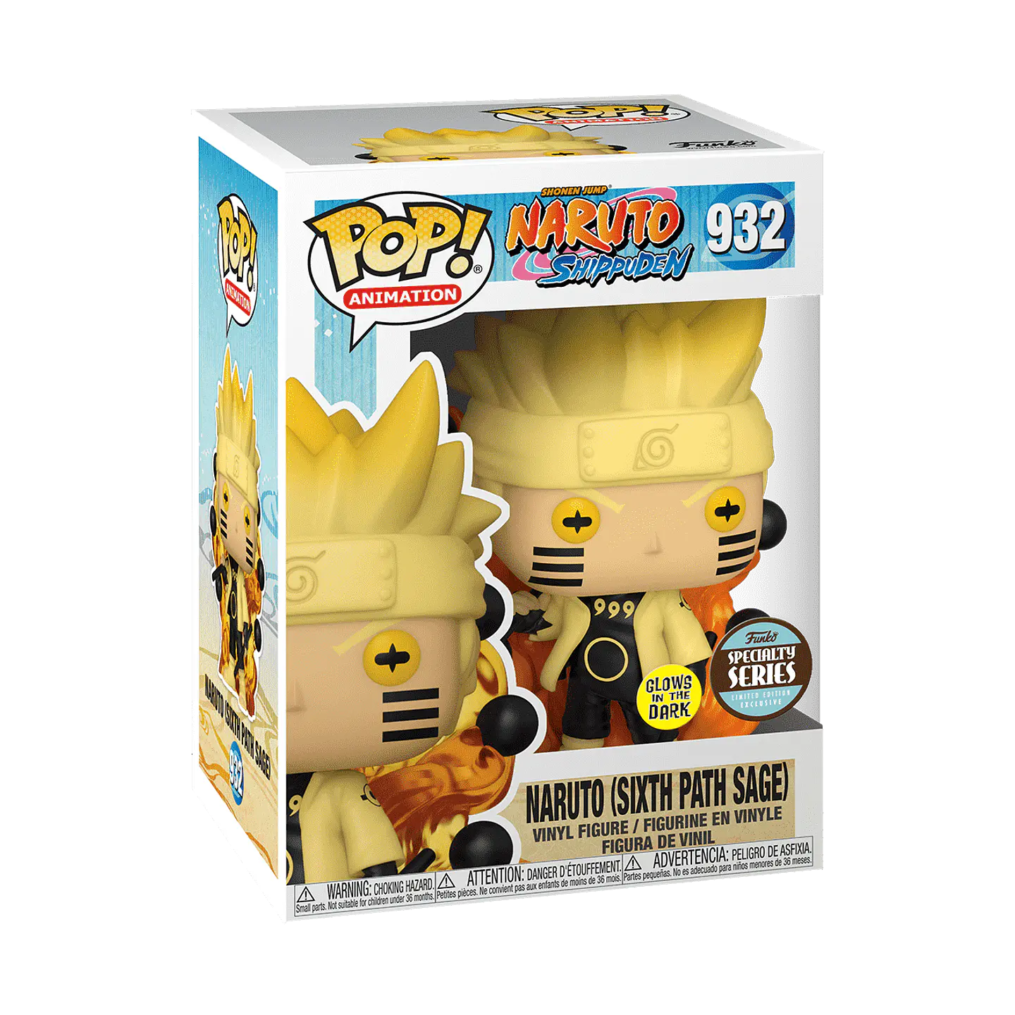 Naruto (Six Path Sage) #932 - Funko POP! Naruto (Glow) 2