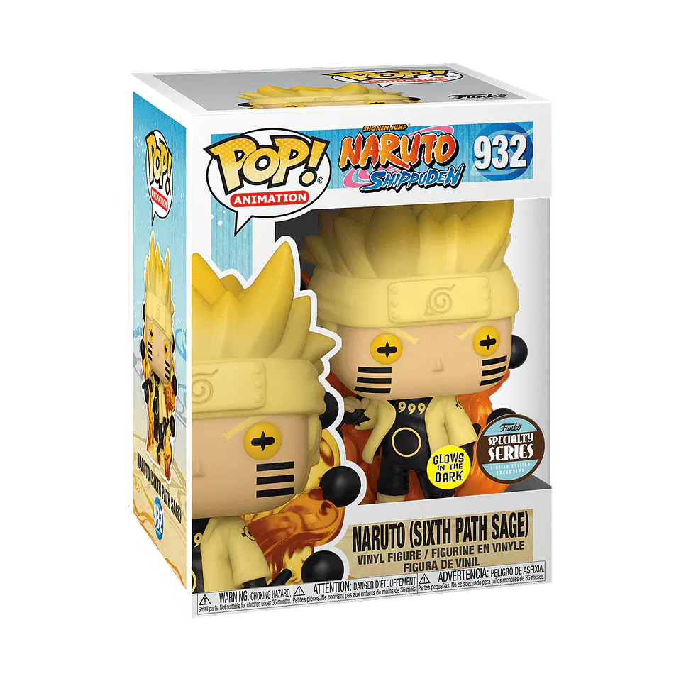 Naruto (Six Path Sage) #932 - Funko POP! Naruto (Glow) 2
