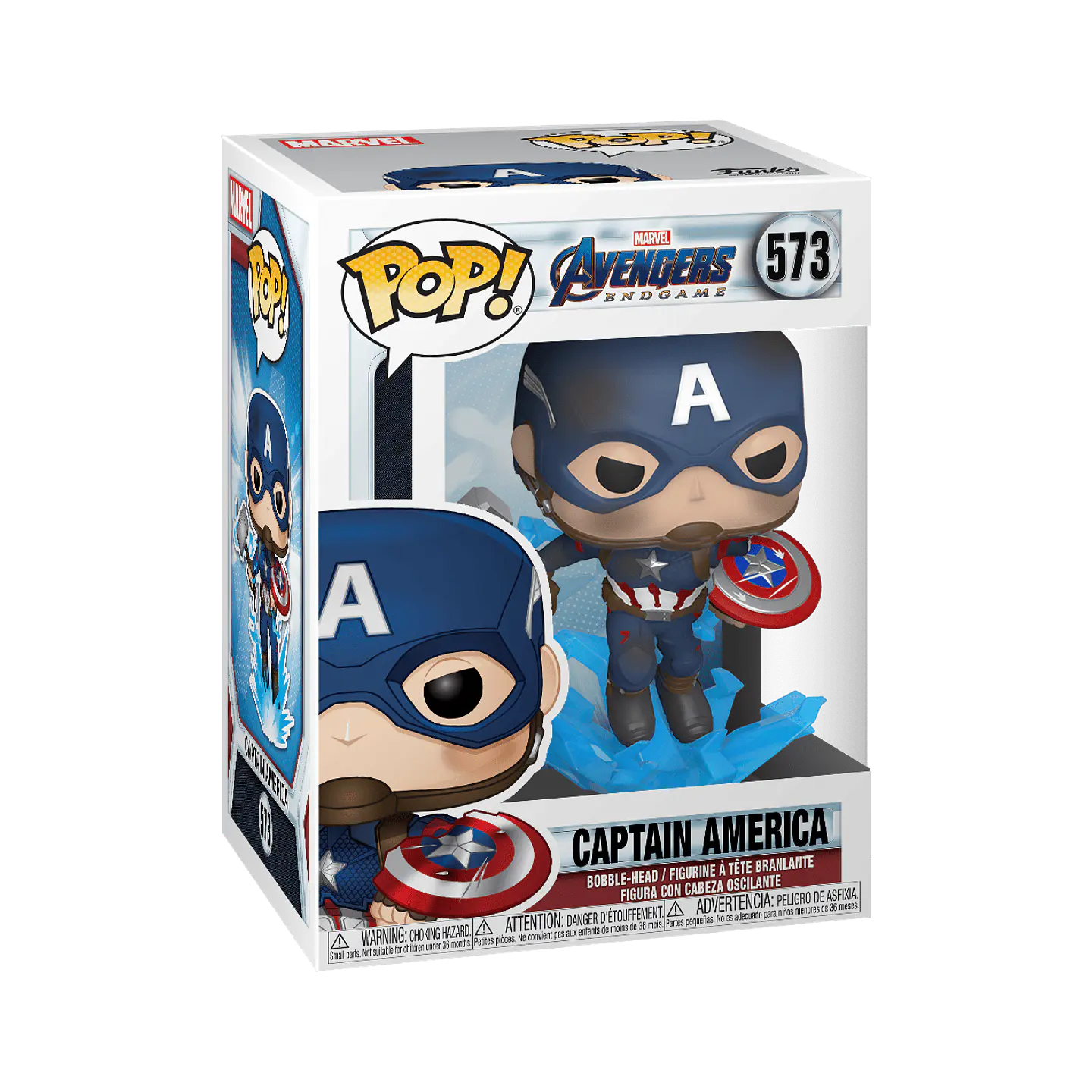 Captain America with Broken Shield #573 - Funko POP! Marvel 2