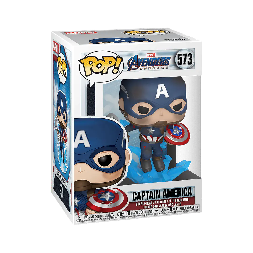 Captain America with Broken Shield #573 - Funko POP! Marvel 2