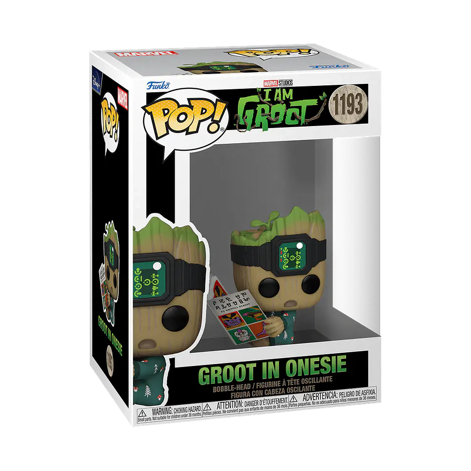 Groot In Onesie With Book #1193 - Funko POP! Marvel  2