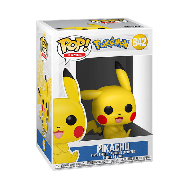 Pikachu (Sitting) #842 - Funko POP! Pokémon