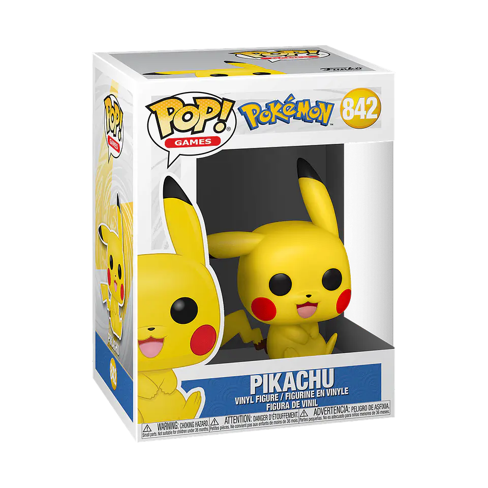 Pikachu (Sitting) #842 - Funko POP! Pokémon 2