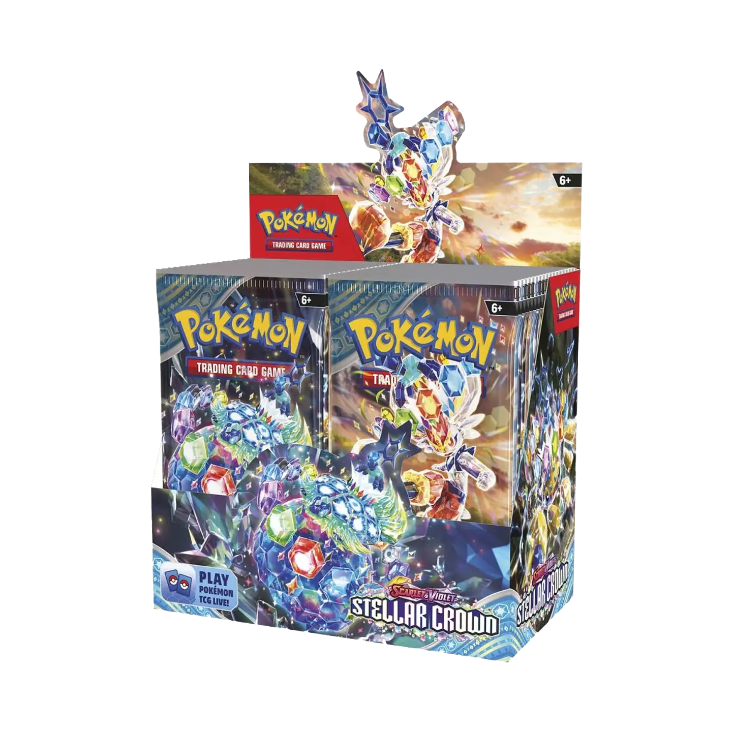 Stellar Crown Booster Box Display (36 Packs) 1