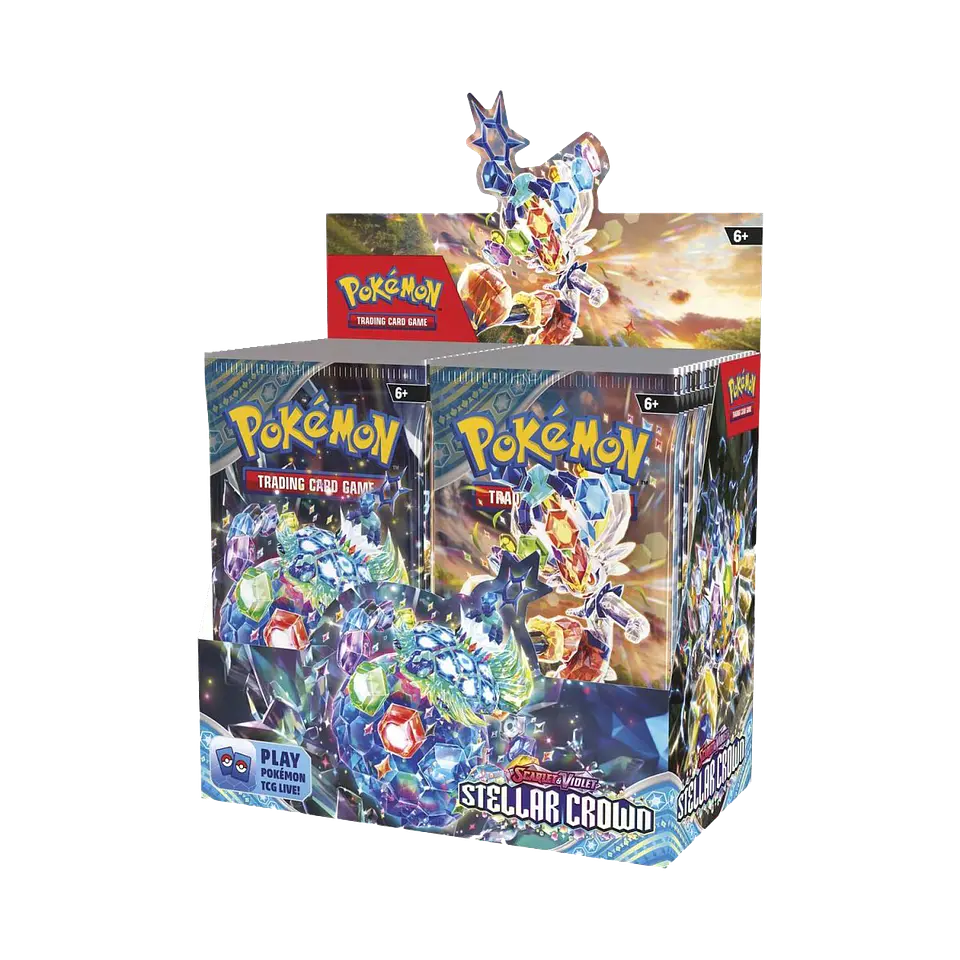 Stellar Crown Booster Box Display (36 Packs) 1