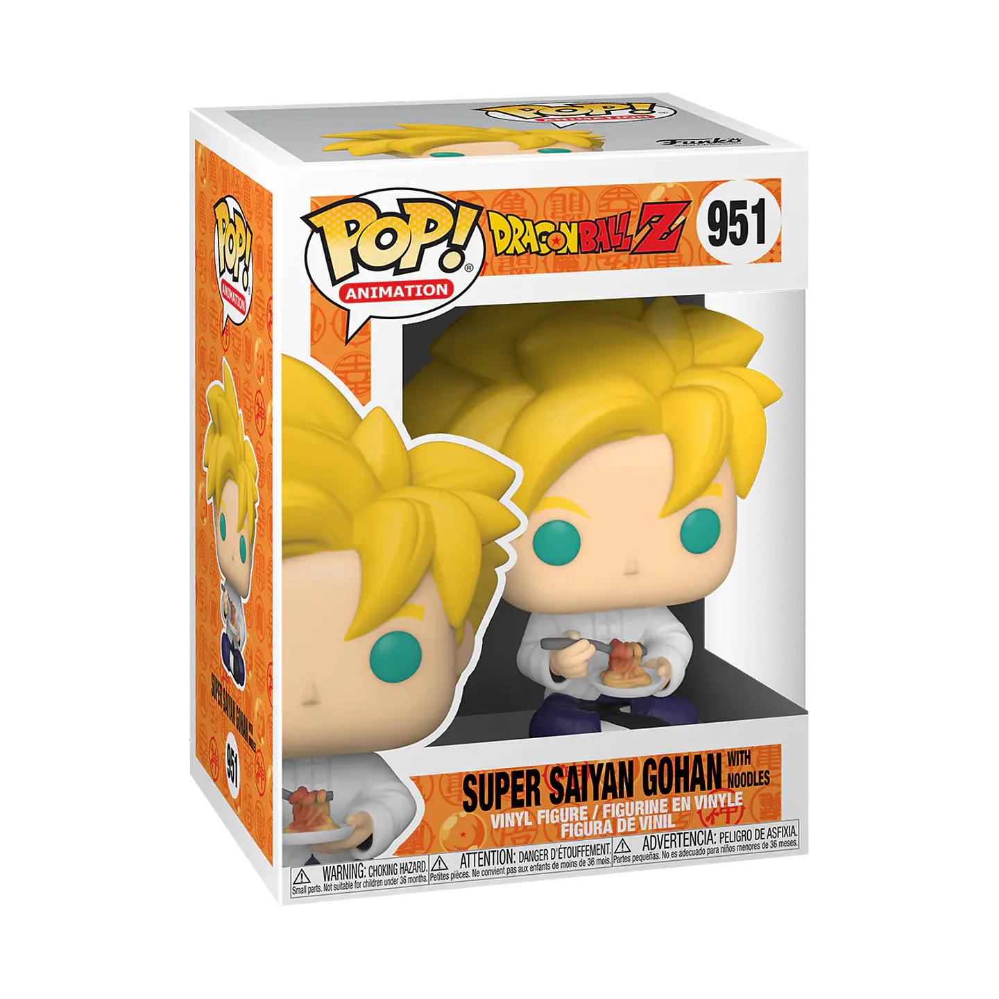 Super Saiyan Gohan With Noodles #951 - Funko POP! Animation Dragon Ball Z 2