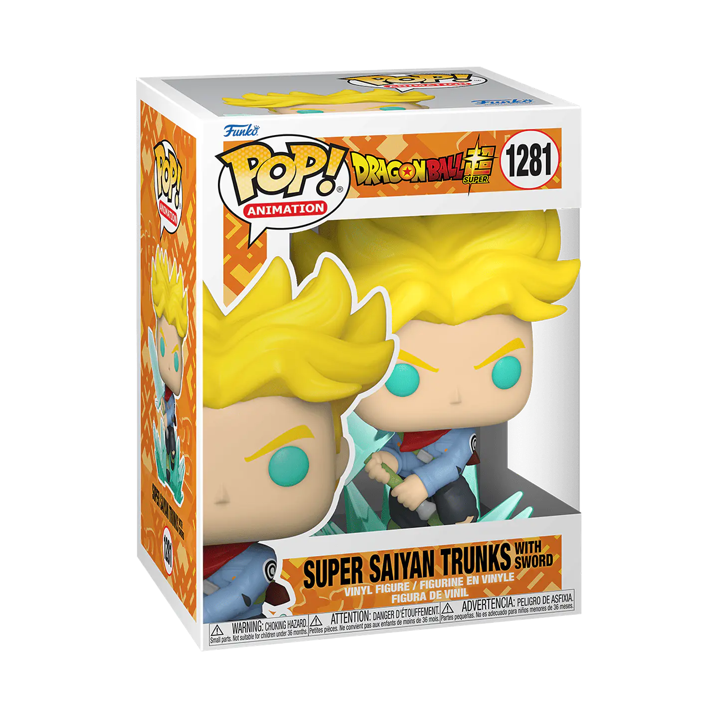 Super Saiyan Trunks With Sword #1281 - Funko POP! Animation Dragon Ball Super 2