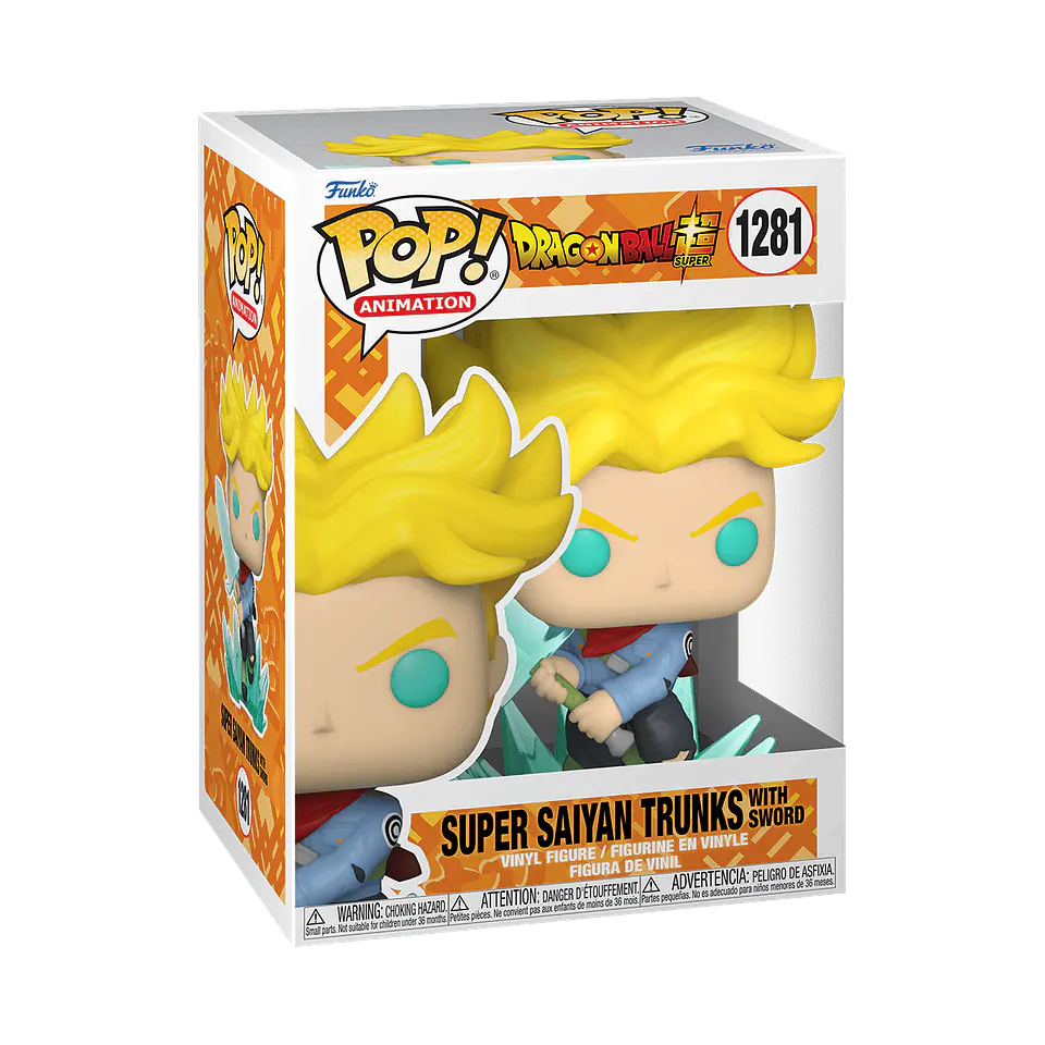 Super Saiyan Trunks With Sword #1281 - Funko POP! Animation Dragon Ball Super 2