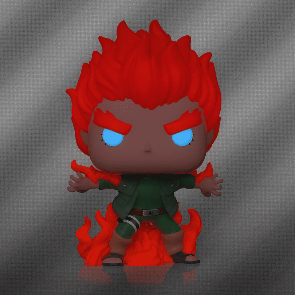 Might Guy (Eight Inner Gates) #824 - Funko POP! Animation Naruto (Glow) 3