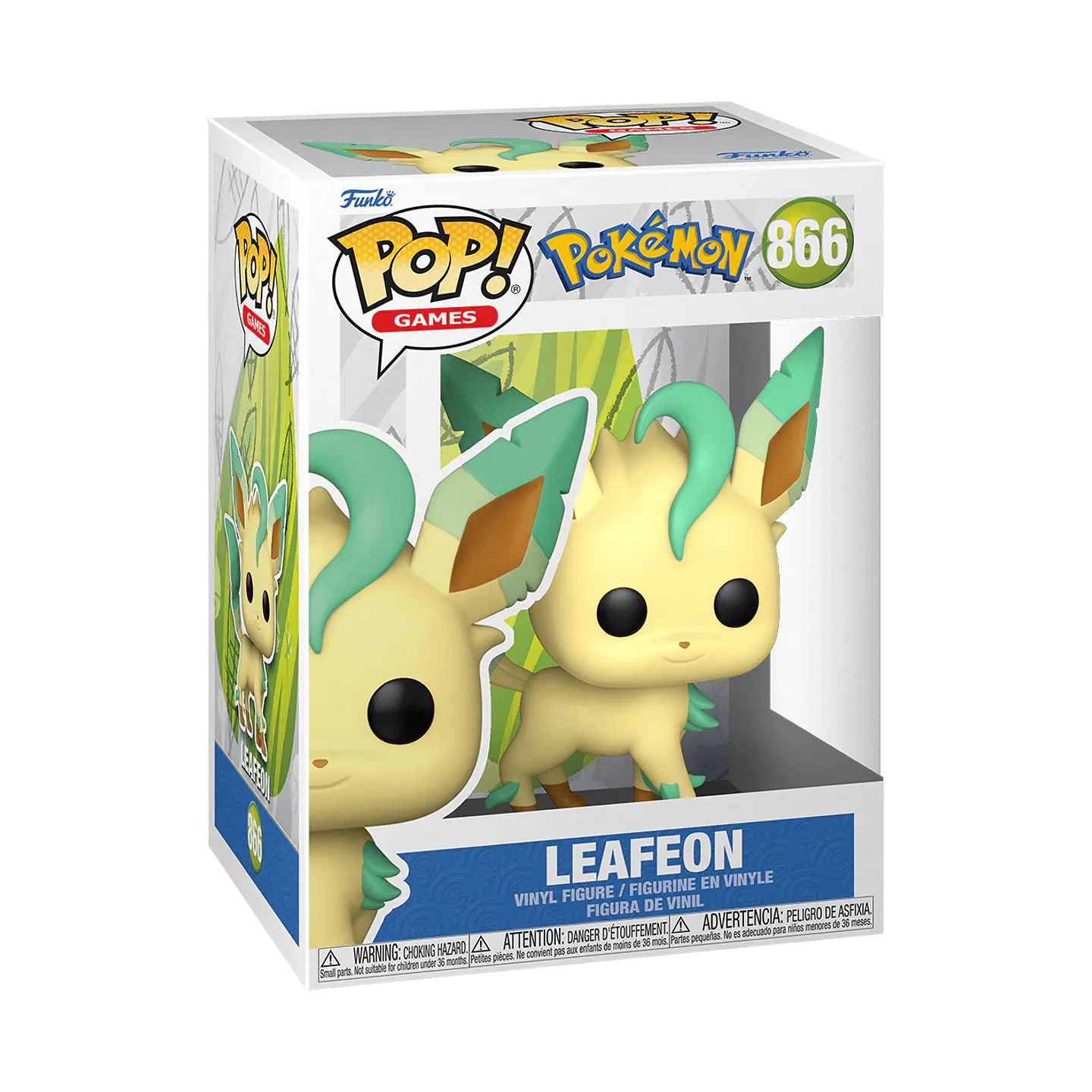 Leafeon #866 - Funko POP! Games Pokémon 2