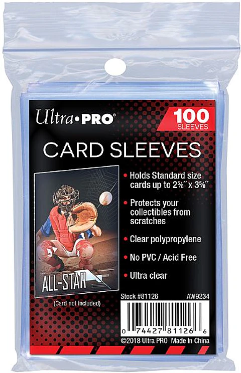 Ultra Pro Basic Soft Sleeves 100 Unidades