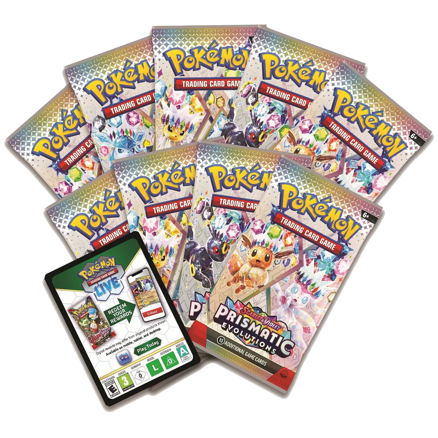 Prismatic Evolutions Elite Trainer Box - ETB *Máximo 1 Por Cliente!!* 5