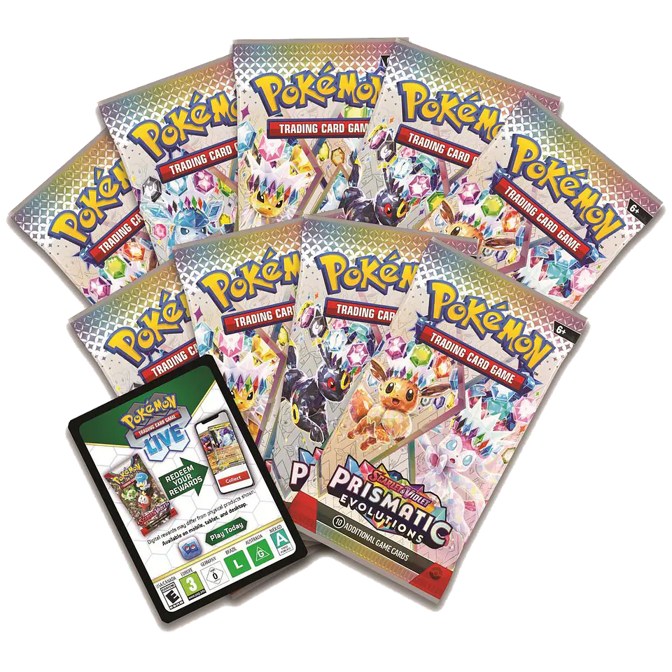 Prismatic Evolutions Elite Trainer Box - ETB *Máximo 1 Por Cliente!!* 5