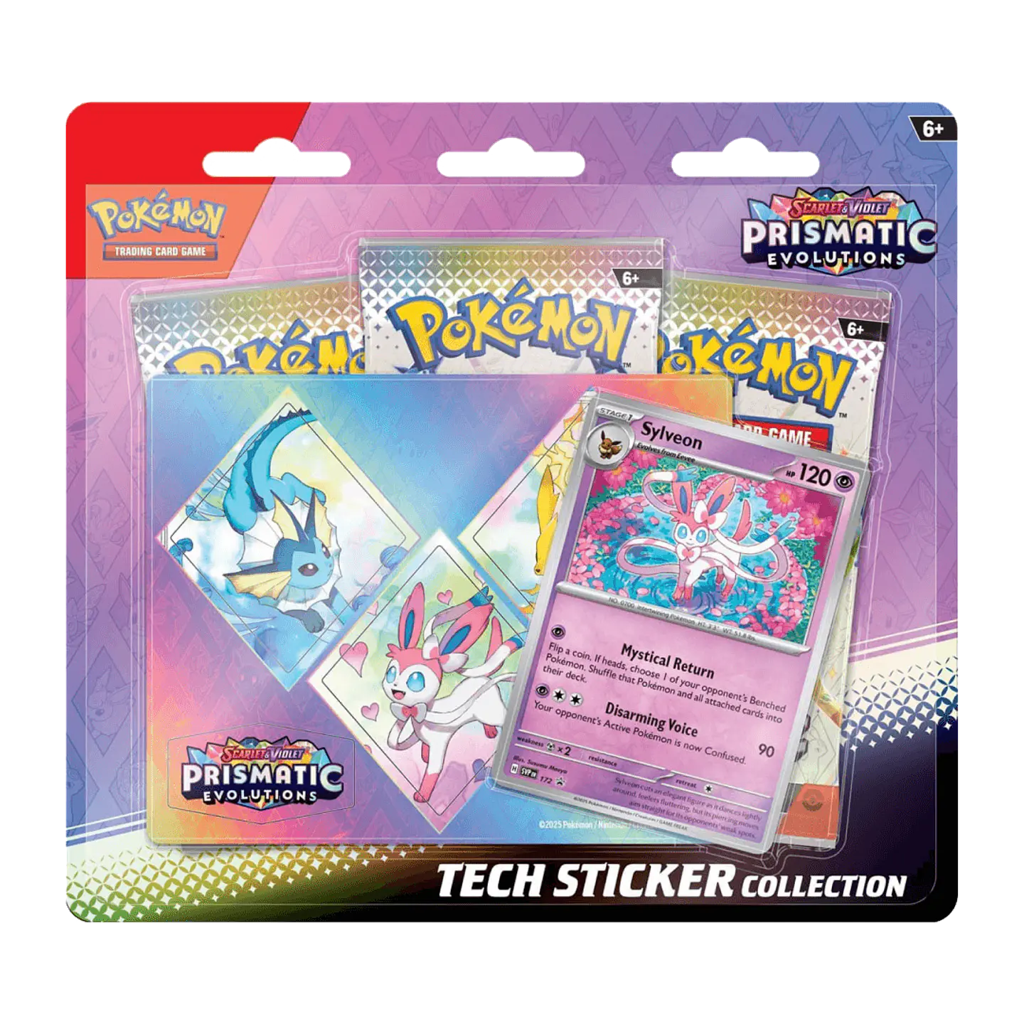 Prismatic Tech Sticker Collection 3 Pack *Máximo 1 Por Cliente!!* 1