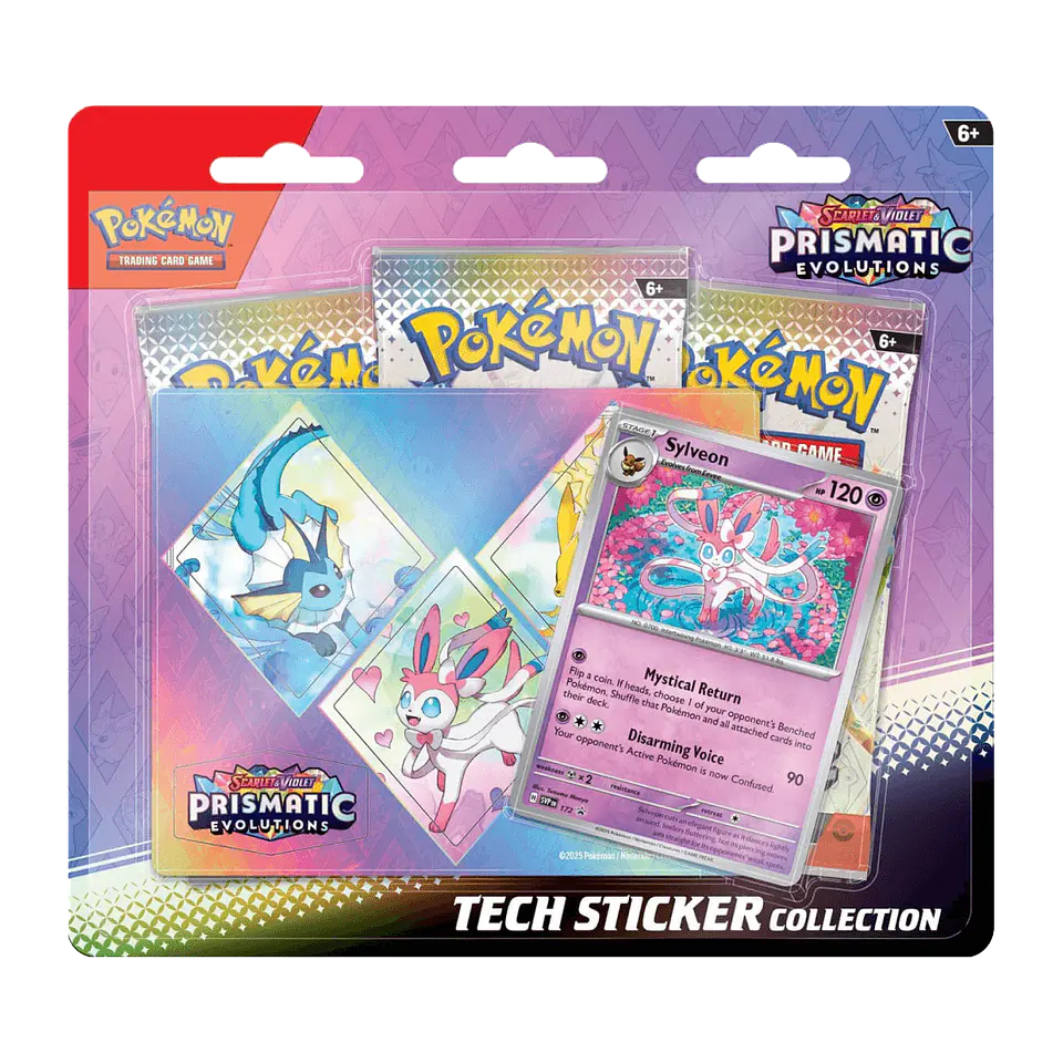 Prismatic Tech Sticker Collection 3 Pack *Máximo 1 Por Cliente!!* 1