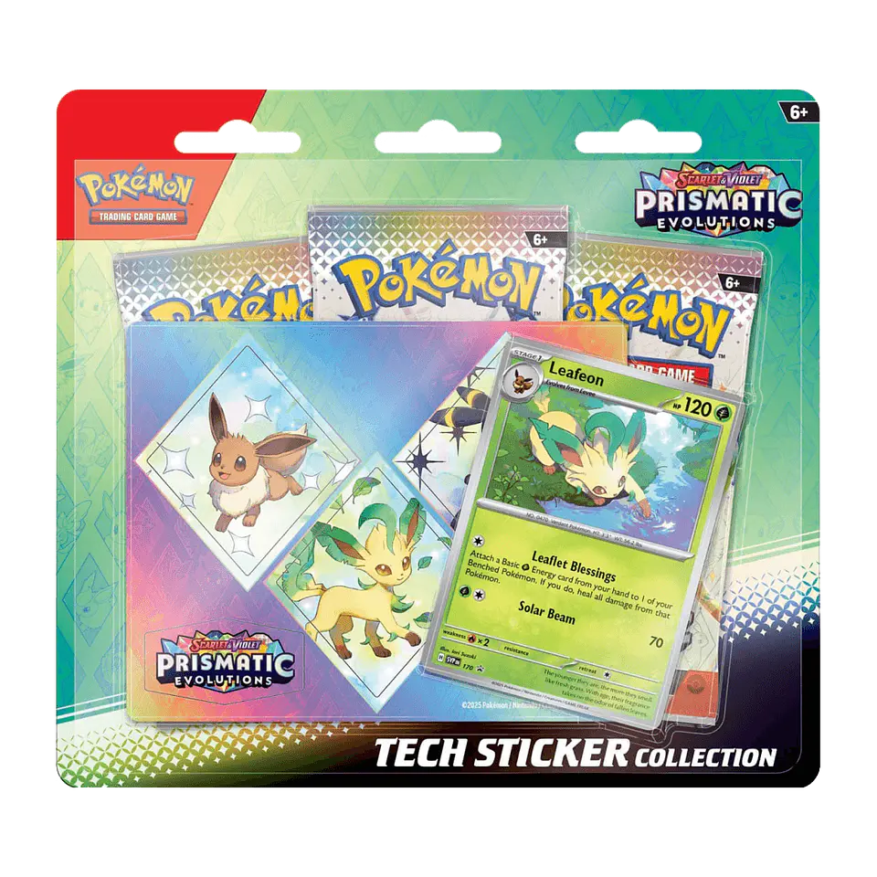 Prismatic Tech Sticker Collection 3 Pack *Máximo 1 Por Cliente!!* 3