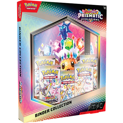 Prismatic Evolutions Binder Collection *Máximo 1 Por Cliente!!*