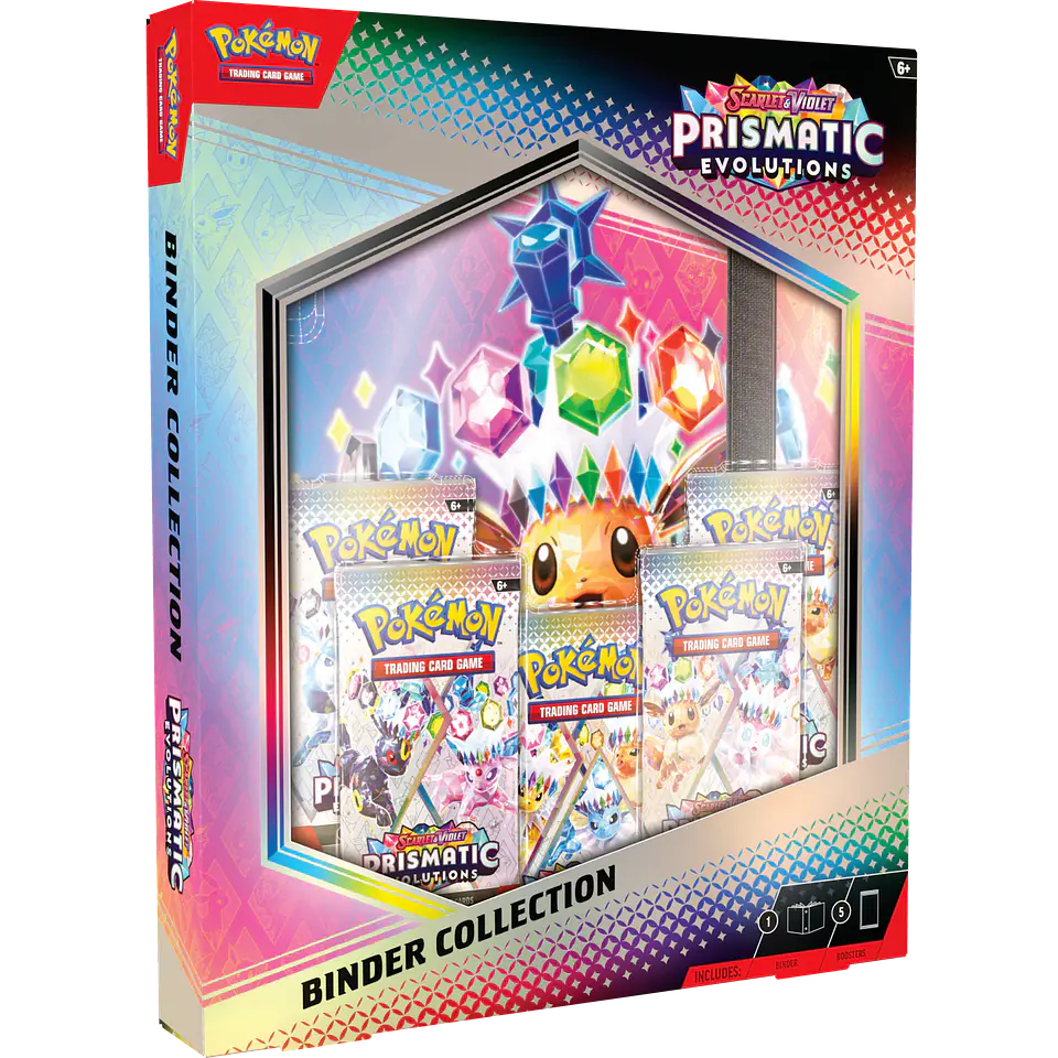 Prismatic Evolutions Binder Collection *Máximo 1 Por Cliente!!* 1