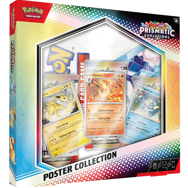 Prismatic Evolutions Poster Collection !! Pré-Venda !!