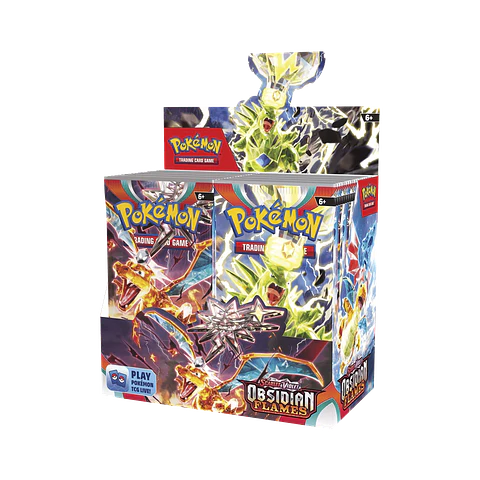 Obsidian Flames Booster Box Display (36 Packs)