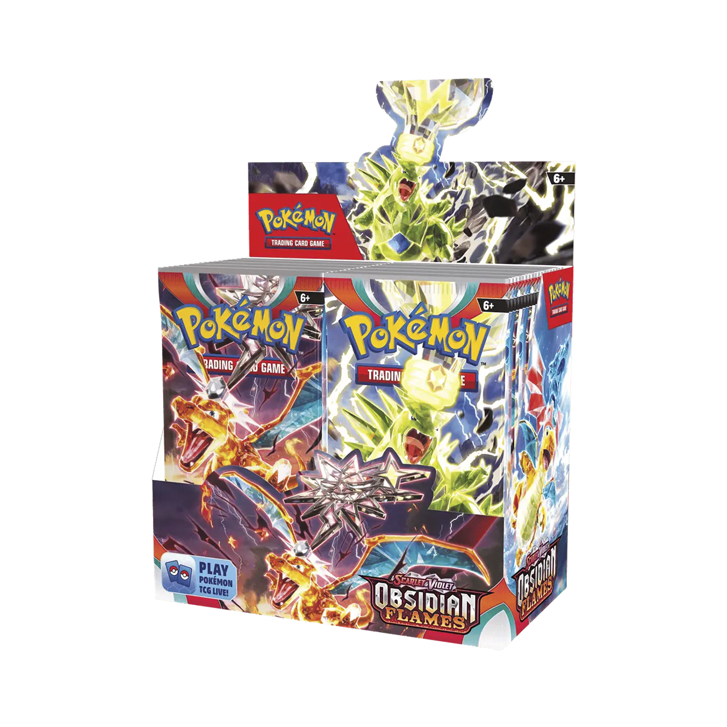 Obsidian Flames Booster Box Display (36 Packs) 1