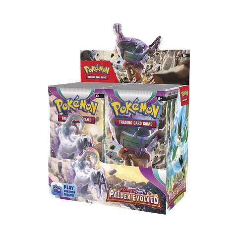 Paldea Evolved Booster Box Display (36 Packs)