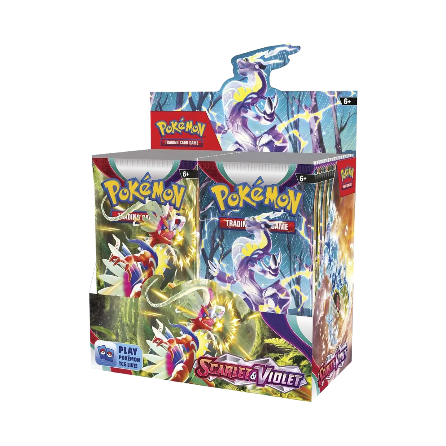 Scarlet & Violet Base Booster Box Display (36 Packs) 1