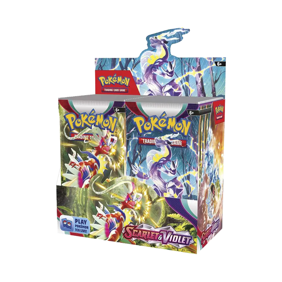 Scarlet & Violet Base Booster Box Display (36 Packs) 1