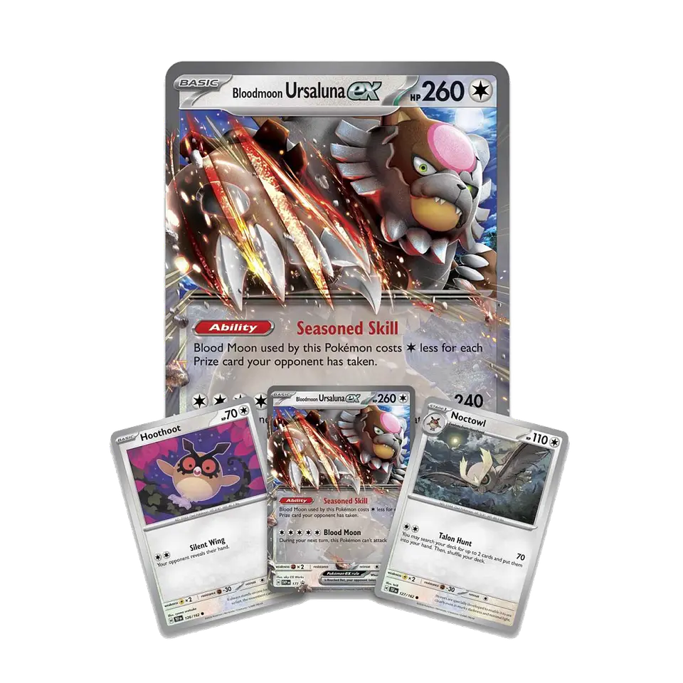 Bloodmoon Ursaluna Ex Box (4 Boosters) 2