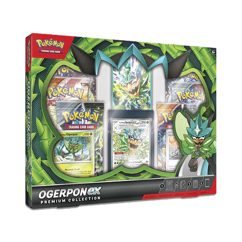 Ogerpon Ex Premium Collection (6 Boosters)